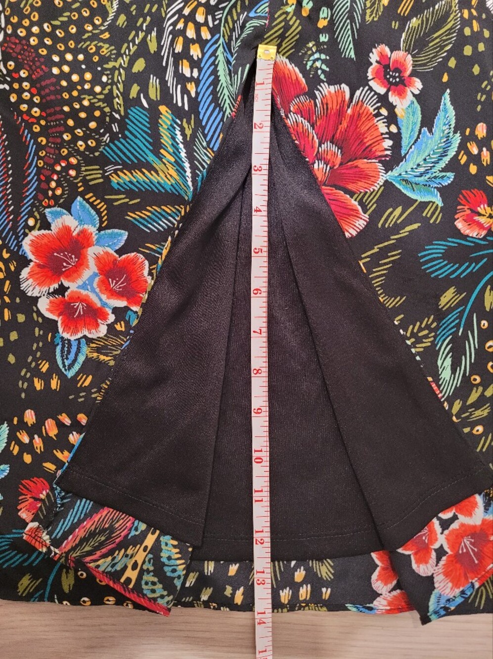 Julia Jordan Women 16 Floral Print Tie Neck Midi Dress NWT* - Picture 11 of 13